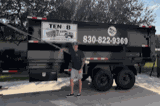 Ten-8 Dumpsters logo