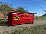 CJ's Dumpster Rental Austin logo