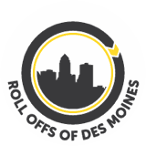 Roll-offs of Des Moines logo