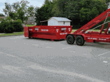 Red Wagon Dumpsters Plus logo