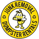 Clutter Bee Gone Junk Removal And Dumpster Rental logo