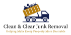 Clean & Clear Junk Removal logo
