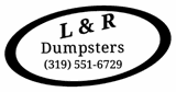 L & R Dumpsters logo