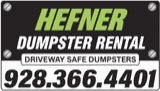 Hefner Dumpster Rental logo