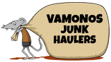 Vamonos Junk Haulers logo