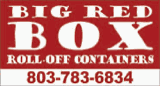 Big Red Box Dumpster Company logo