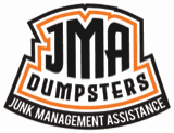 JMA dumpsters (Junk Management Assistance) logo
