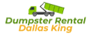 Dumpster Rental Dallas King logo