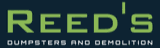 Reeds Dumpsters and Demolition LLC logo