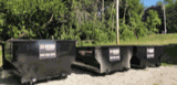 Bateman Roll Off Dumpsters logo
