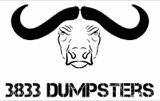 3833 Dumpsters logo