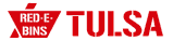 Red E Bins of Tulsa logo
