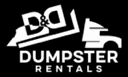D&D Dumpster Rentals logo