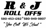 R&J Roll Offs logo