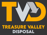 Treasure Valley Disposal & Pink Steel Dumpsters logo