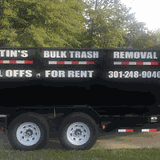 Justin’s Bulk Trash Removal logo