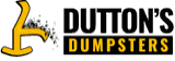 Dutton's Dumpsters logo