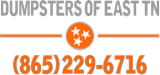 Dumpsters of East TN logo