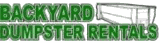 Backyard Dumpster Rentals - Pine Bluff logo