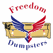 Freedom Dumpsters logo