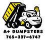 A+ Dumpsters logo