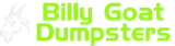 Billy Goat Dumpsters logo