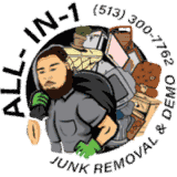 All in 1 junk removal and demo LLC logo