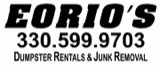 Eorio's Dumpster Rentals logo