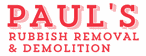 Paul's Rubbish Removal and Demolition logo