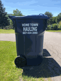 Home Town Hauling & Recycling logo