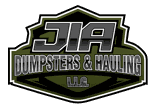 JIA DUMPSTERS logo