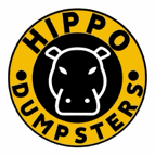 Hippo Dumpsters: Flat Rate Rentals logo