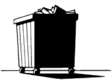 Ric Roll Off and Dumpsters logo