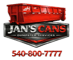 Jan's Cans LLC (Roll Off Dumpster Rental) logo