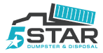 5 Star Dumpster & Disposal logo