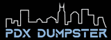 PDX Dumpster logo