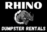 Rhino Dumpster Rentals logo