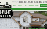 1-888-U-FILL-IT DUMPSTER RENTAL logo