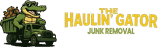 The Haulin’ Gator Junk Removal logo