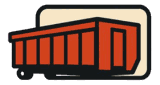 TP Dumpsters logo