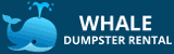 Whale Dumpster Rental logo