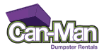 Can-Man Dumpster Rentals logo