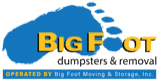 Big Foot Dumpsters & Removal logo
