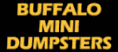 Buffalo Mini Dumpsters logo