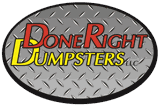 Done Right Dumpsters logo