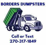 Borders Dumpsters logo