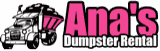 Ana's Dumpster Rental logo
