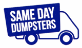 Same Day Dumpsters logo