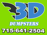 3D Dumpsters logo
