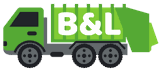 B & L Dumpster Rental and Junk Removal logo